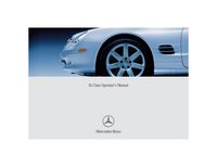 2004 Mercedes-Benz SL Class Bedienungsanleitung