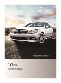 2010 Mercedes-Benz C Class Bedienungsanleitung