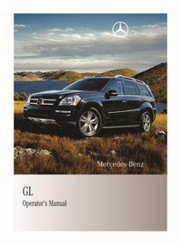 2010 Mercedes-Benz GL Bedienungsanleitung