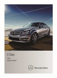 2011 Mercedes-Benz C Class Coupe Bedienungsanleitung