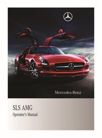 2011 Mercedes-Benz SLS AMG Bedienungsanleitung
