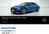2022 Mercedes-Benz AMG GT Bedienungsanleitung